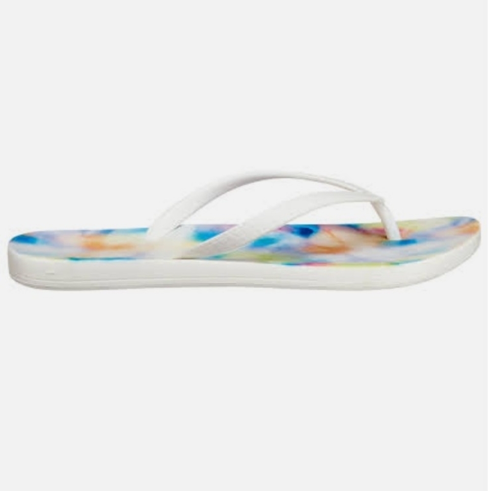 DSG Tie Dye Flip Flops Size 10 - Picture 1 of 3